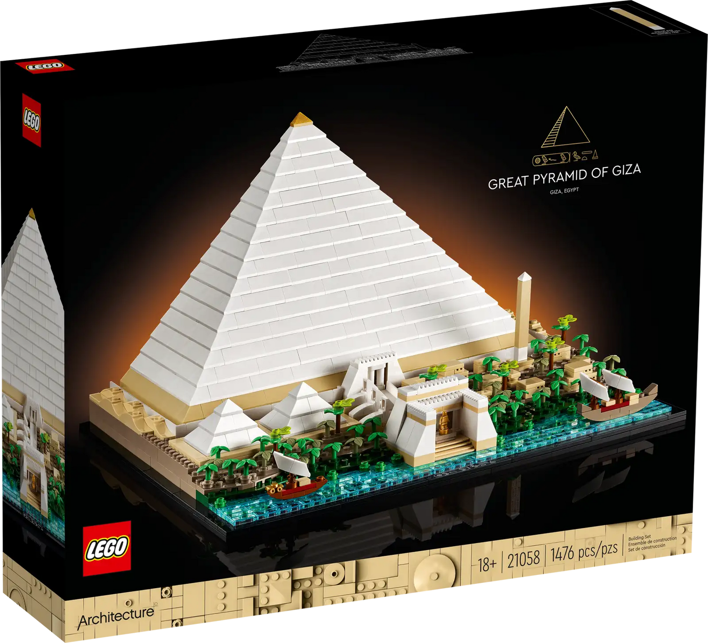 LEGO® Architecture Great Pyramid of Giza 21058