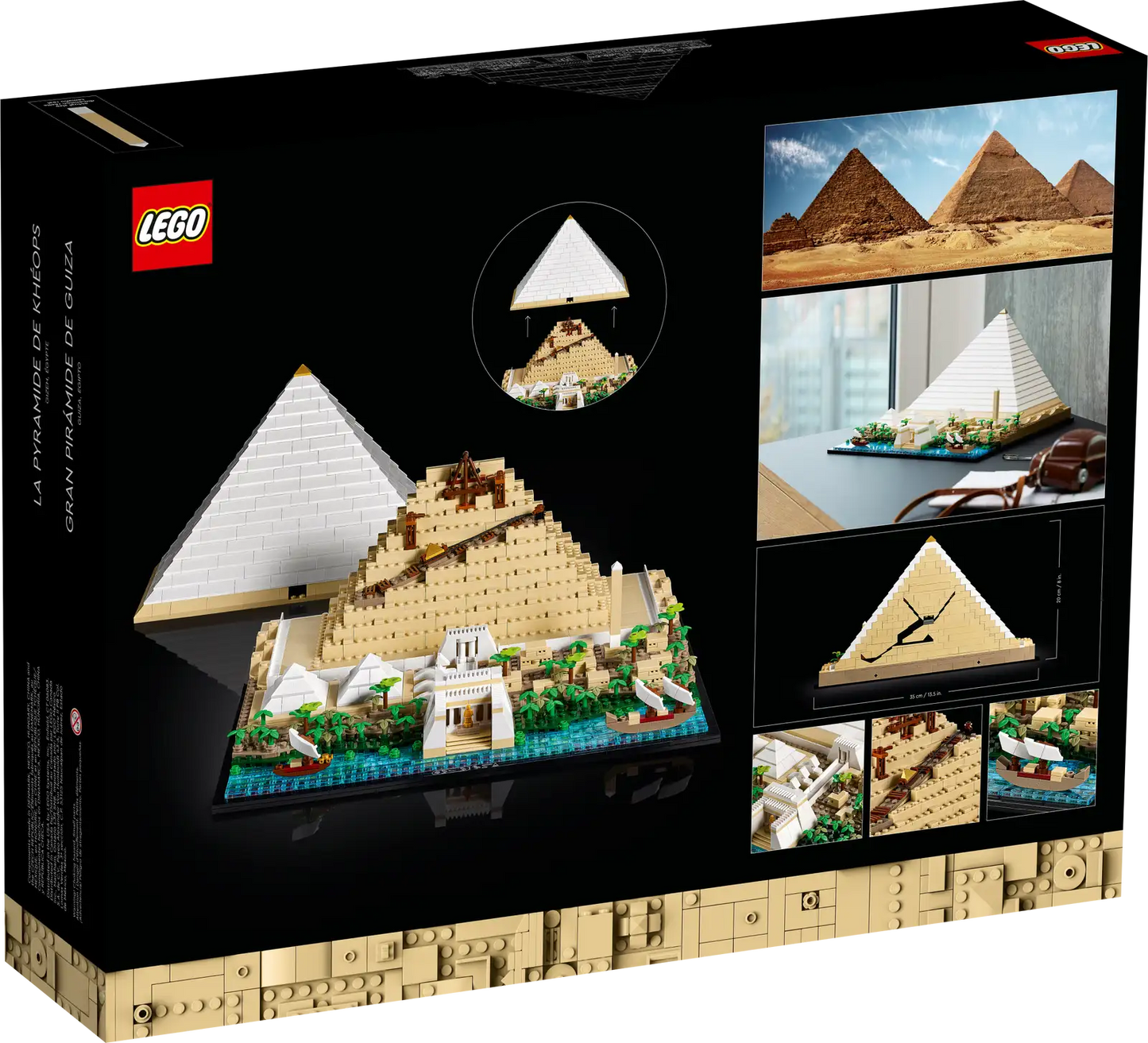 LEGO® Architecture Great Pyramid of Giza 21058