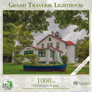 Grand Traverse Lighthouse - 1000 Piece Puzzle