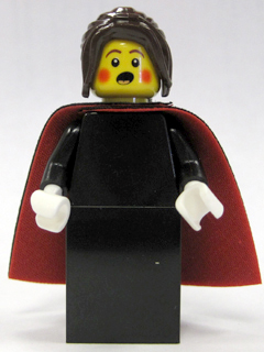 hol001 Minifigure Caroler, Female