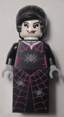 hol171 Minifigure Spider Lady - Magenta Web Dress