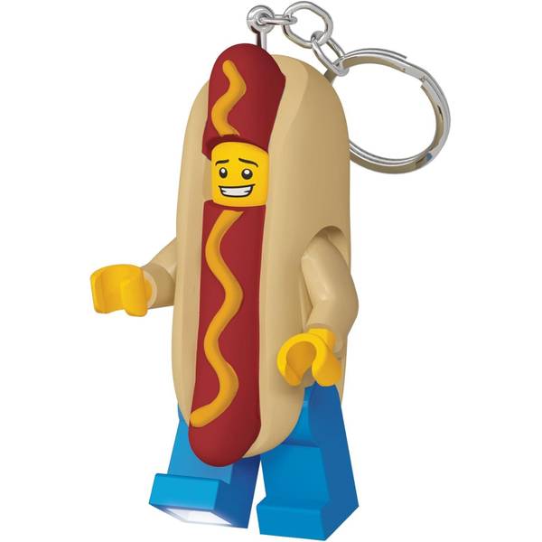 LEGO® Minifigures Keychain Light - Hot Dog Man
