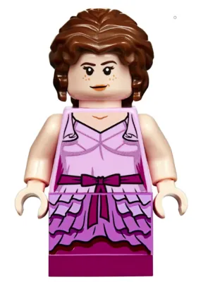 hp186 Minifigure Hermione Granger - Pink Dress