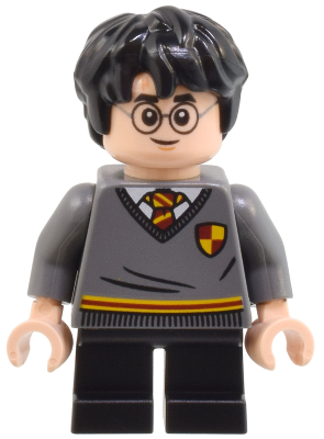 LEGO® Minifigure Harry Potter - Gryffindor Sweater with Crest, Black Short Legs (hp265)