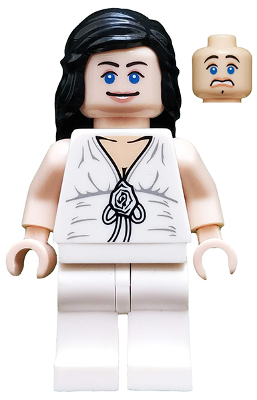 LEGO® Minifigure Marion Ravenwood - White Dress Top, White Legs (iaj007)