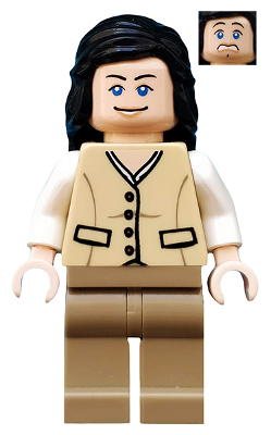 LEGO® Minifigure Marion Ravenwood - Tan Vest, Dark Tan Legs (iaj019)