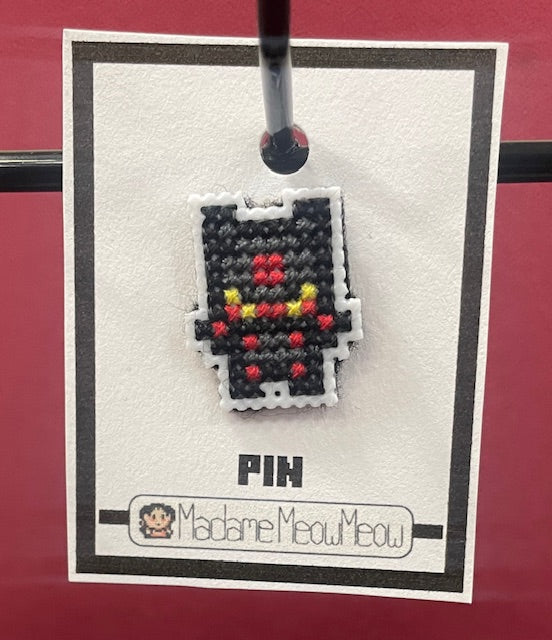 Cross-Stitch Pokémon Pins (One Random)