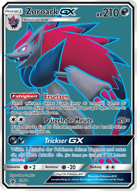 Zoroark GX SM84
