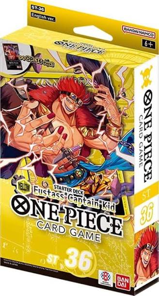 One Piece Card Game Starter Deck ST-36: Eustass "Captain" Kid (Limit 1)