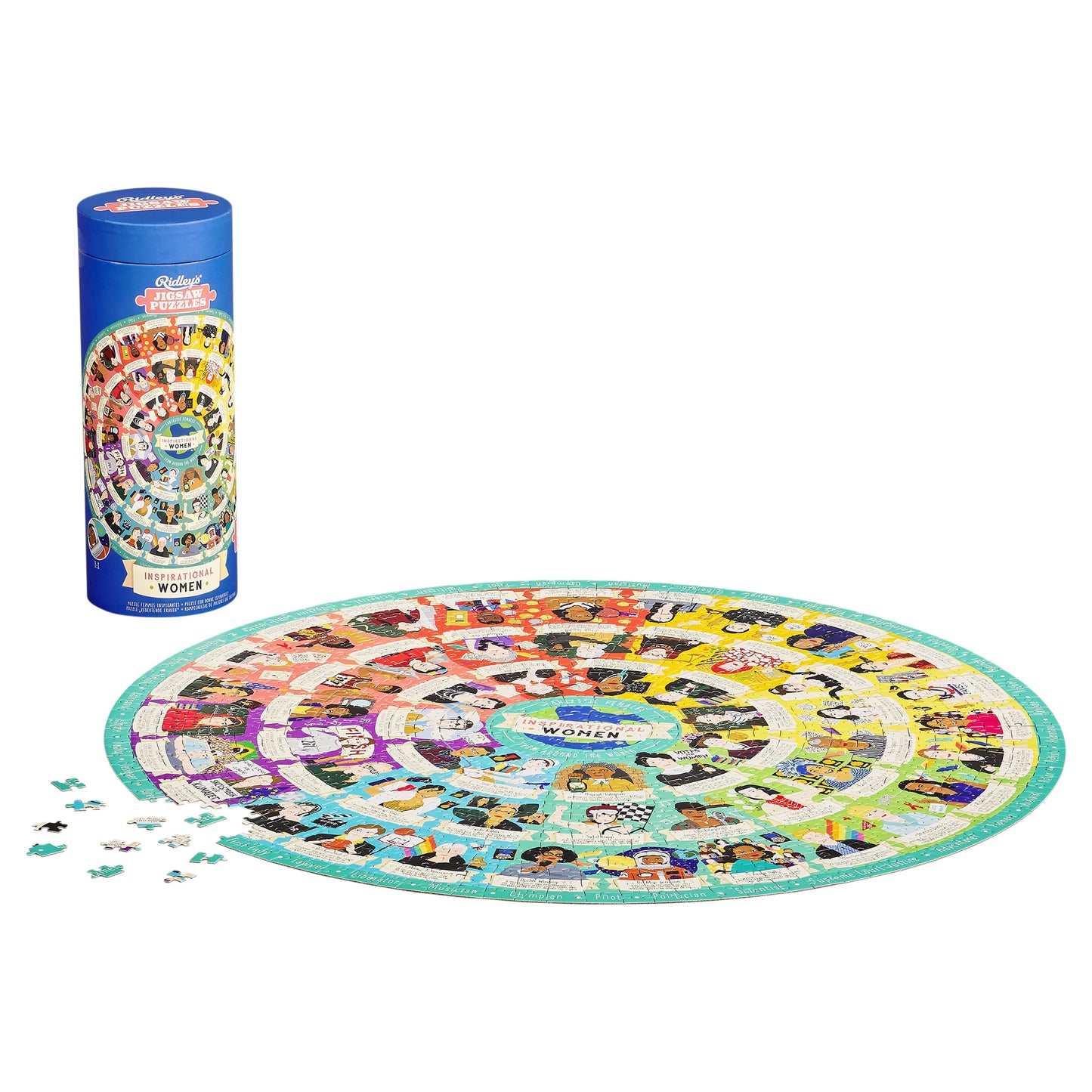 PUZZLE RENTAL: Ridley's Games Inspirational Women 1000 Piece Jigsaw Puzzle