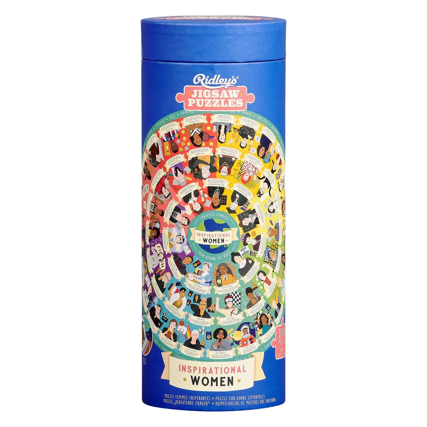 PUZZLE RENTAL: Ridley's Games Inspirational Women 1000 Piece Jigsaw Puzzle