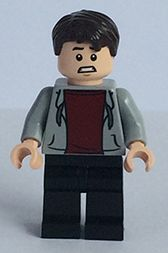 LEGO® Minifigure Zach Mitchell - Closed Mouth Smile / Scared (jw014) - USED