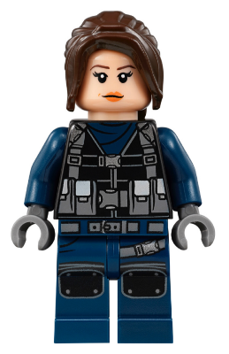 ACU Guard - Female, Dark Brown Hair, Light Nougat Head