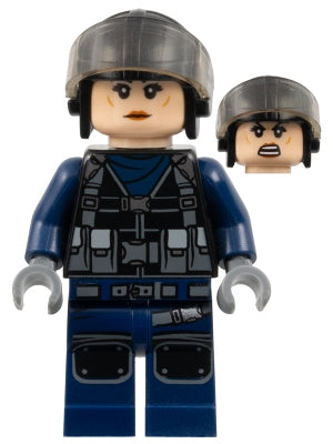 LEGO® Minifigure Tracker, Female, Aviator Cap (jw042) - USED
