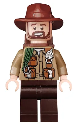 jw054   Minifigure   Sinjin Prescott - Backpack USED