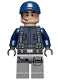 jw067 ACU Guard / Trooper - Male, Dark Blue Cap, Light Nougat Head, Headset