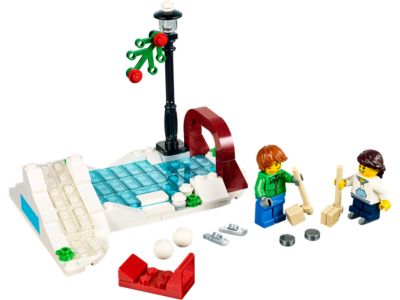 LEGO® Winter Skating Scene - Limited Edition 2014 Holiday Set (2 of 2) 40107 (Retired)