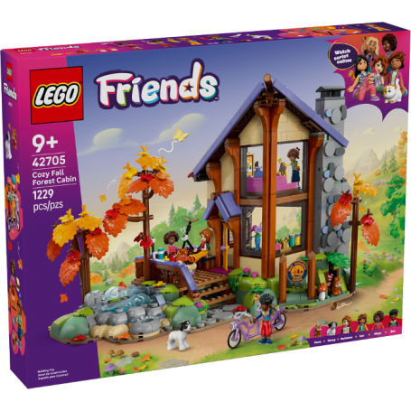 LEGO® Friends Cozy Fall Forest Cabin 42705