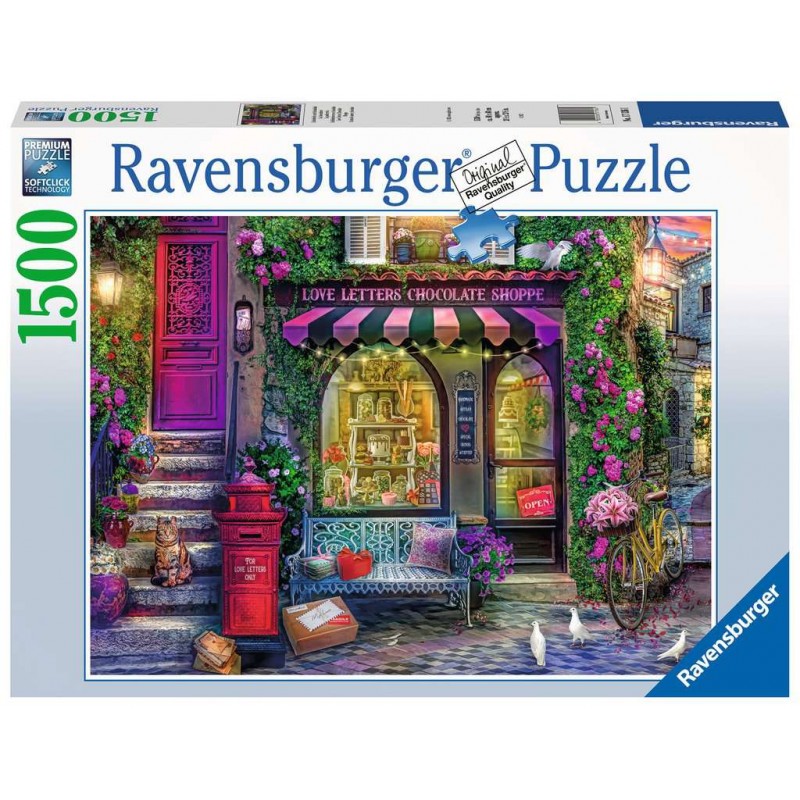 Love Letters Chocolate Shop 1500 Piece Puzzle