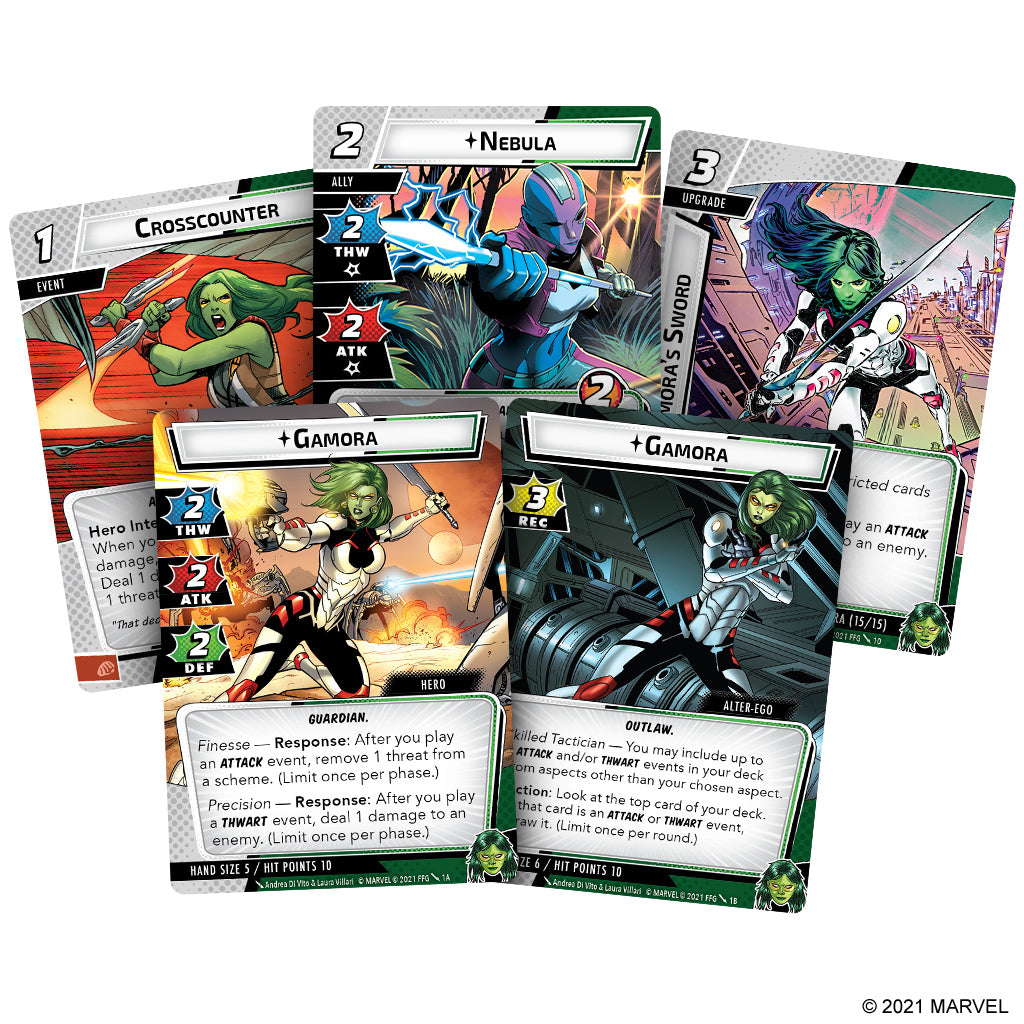 Marvel Champions: The Card Game - Gamora Hero Pack