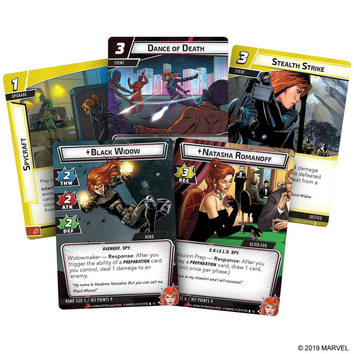 Marvel Champions: The Card Game - Black Widow Hero Pack