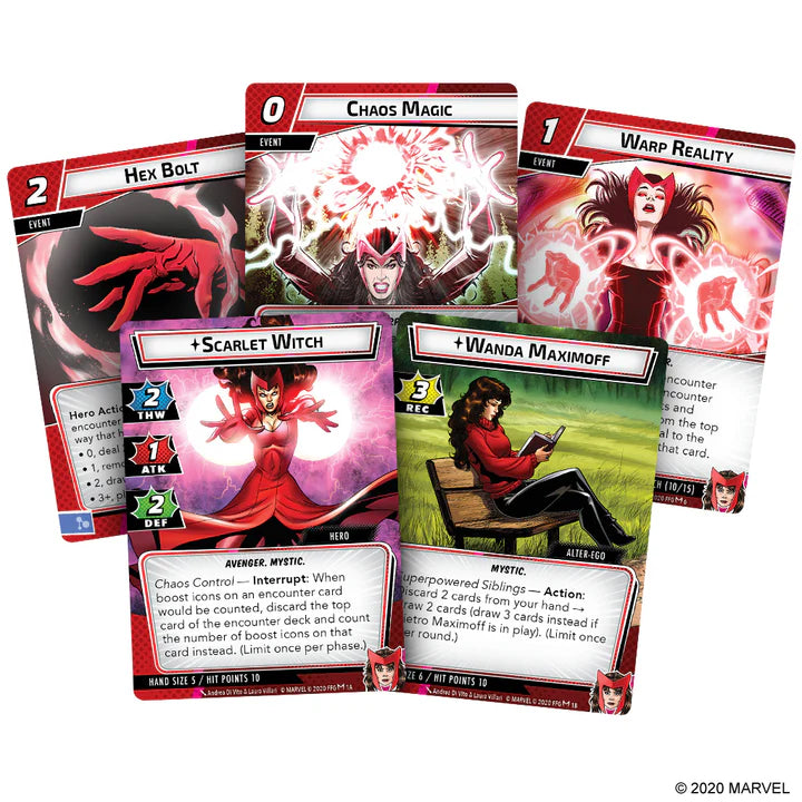 Marvel Champions: The Card Game - Scarlet Witch Hero Pack