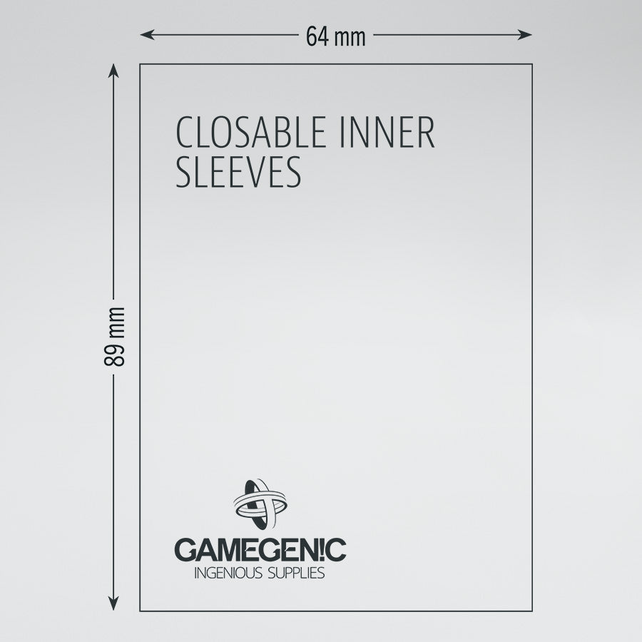 Gamegenic Closable Inner Sleeves