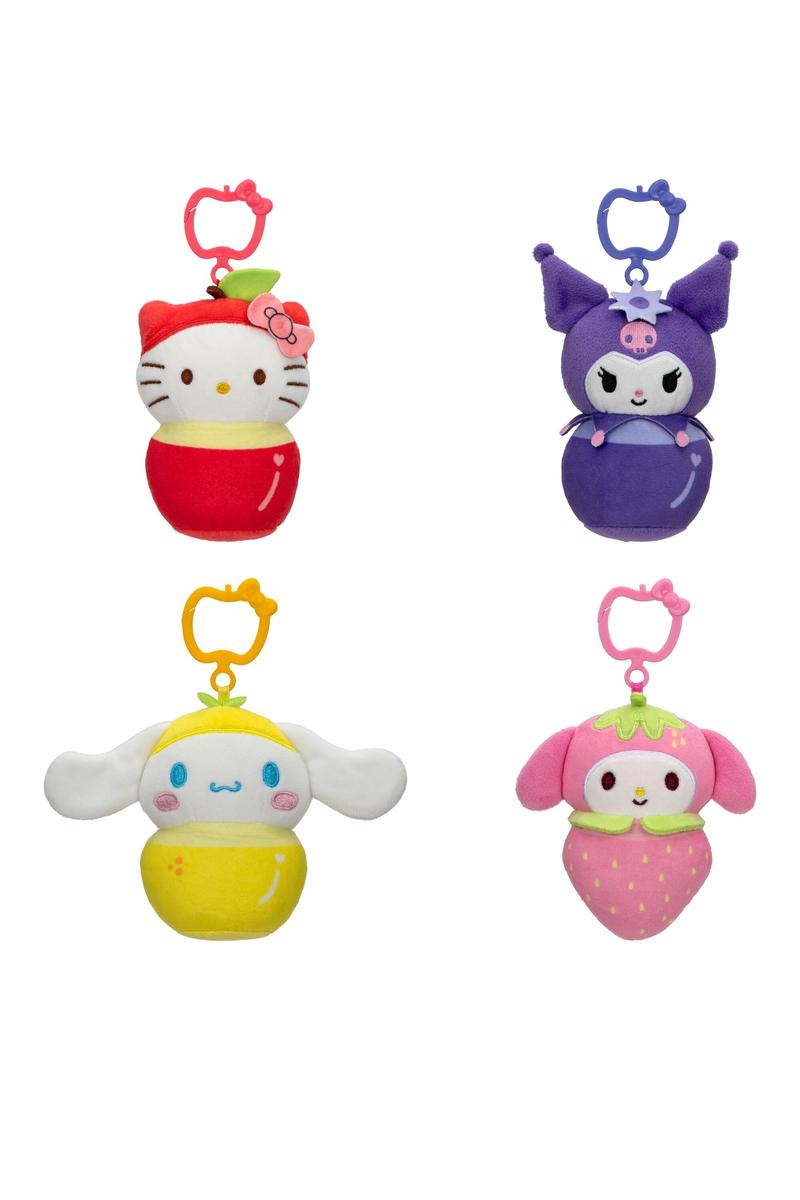 Hello Kitty 4-Inch Clip-On Plush (Pick Your Favorite)