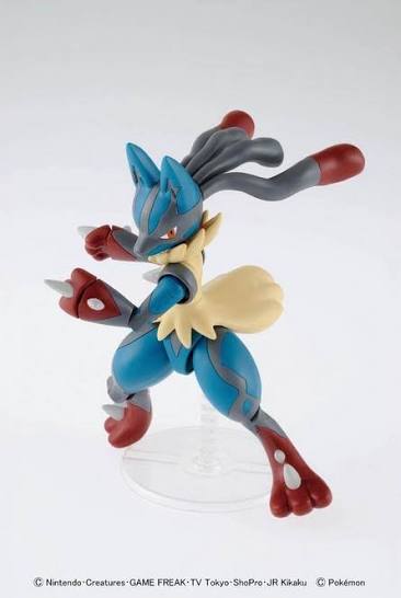 Pokemon Model Kit Select Series 35 Mega Lucario