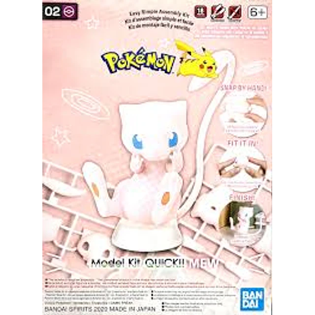 Pokemon Model Kit Quick!! 02 Mew
