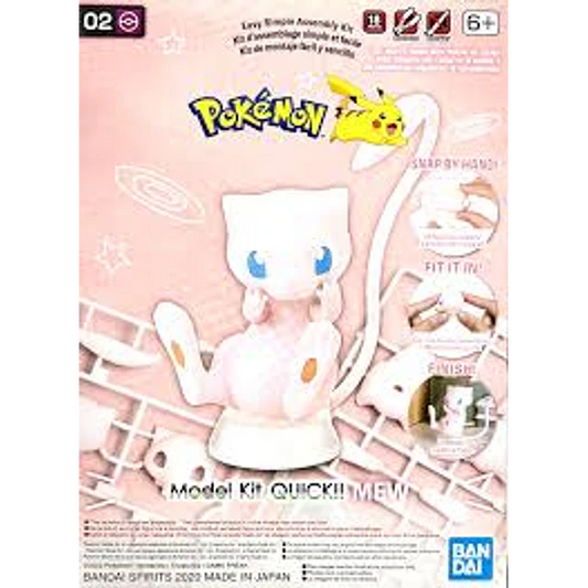 Pokemon Model Kit Quick!! 02 Mew