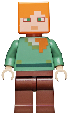 LEGO® Minifigure Alex - Reddish Brown Legs (min017)