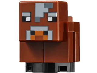 minecow03   Part   Minecraft Cow, Baby - Brick Built