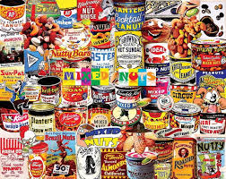 White Mountain Mixed Nuts 1000 Piece Jigsaw Puzzle - CONSIGNMENT
