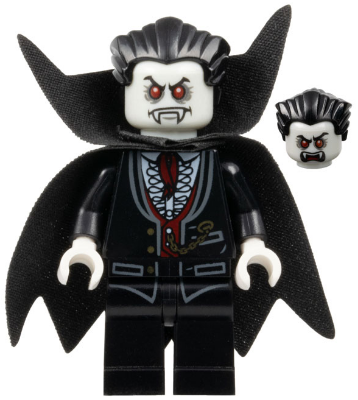 LEGO® Minifigure Lord Vampyre with Cape (mof007)