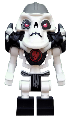 njo029   Minifigure   Kruncha (Skulkin) - Horizontal Grip Hands