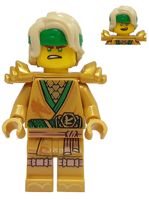 LEGO® Minifigure Lloyd - 10th Anniversary Golden Ninja (njo0640) - USED