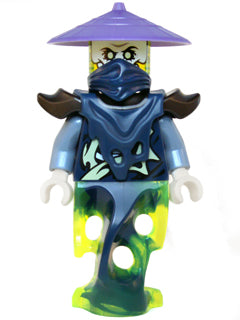 njo147 Minifigure Ghost, Scythe Master Ghoultar