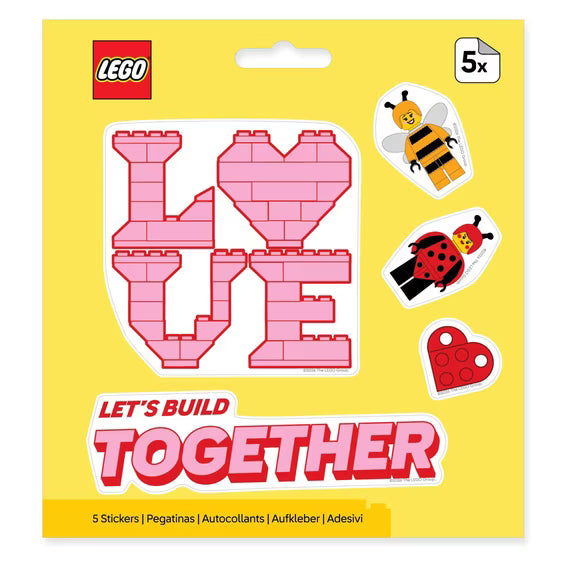 LEGO® Minifigures Sticker Valentine's Day Assortment (Choose Your Favorite!)