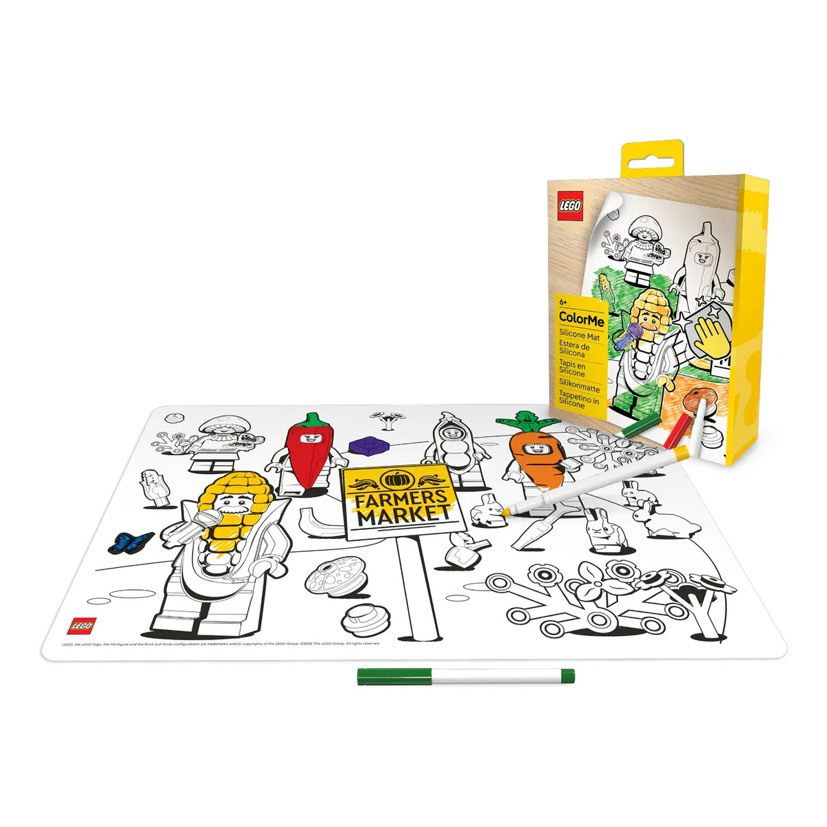LEGO® Color Me Silicone Mat - Farmers Market