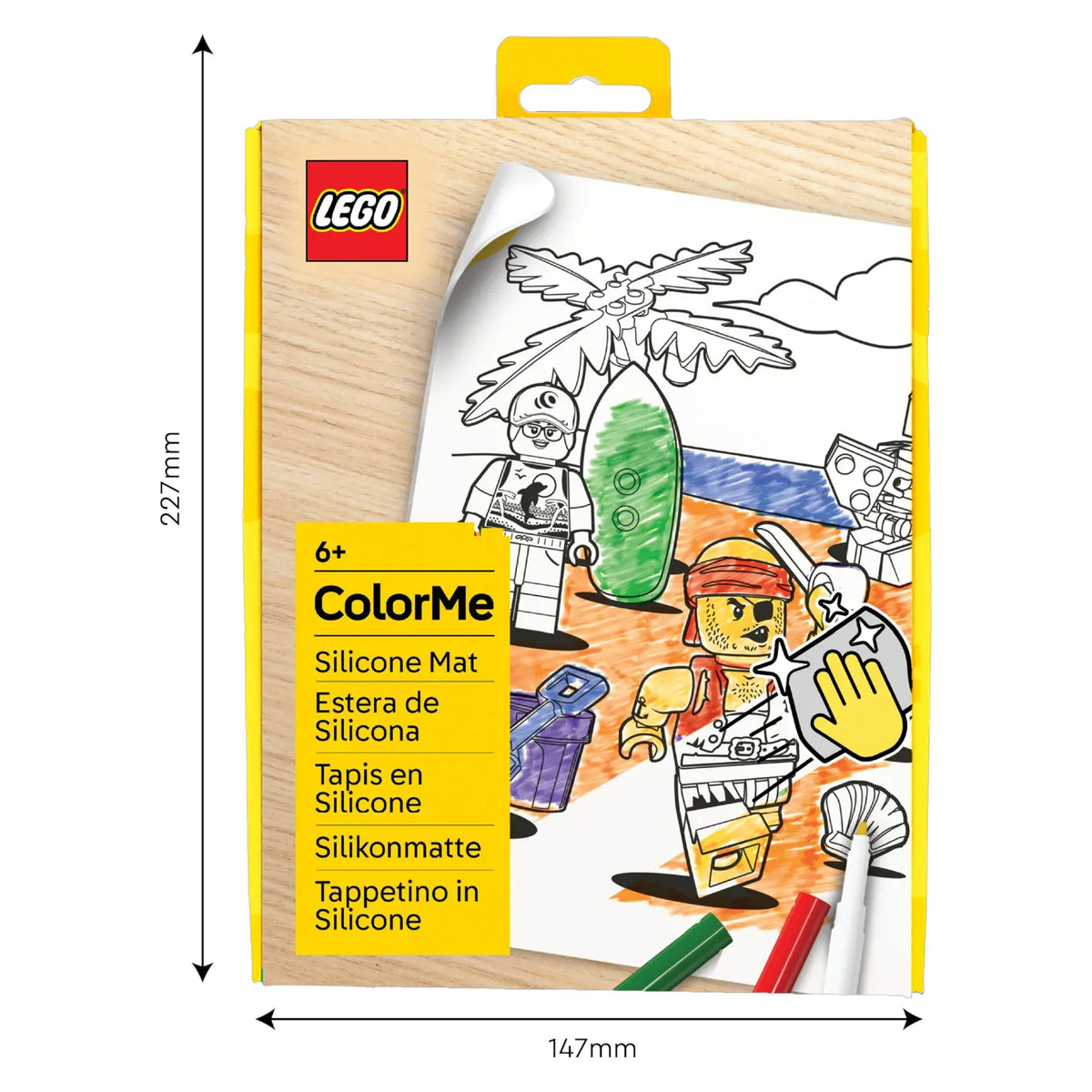 LEGO® Color Me Silicone Mat - Pirate