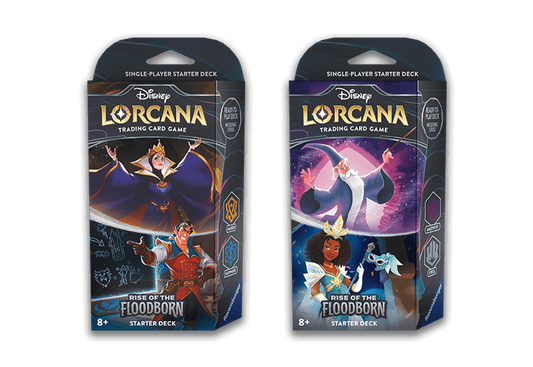 Lorcana: Rise of the Floodborn Starter Deck (Merlin / Tiana)