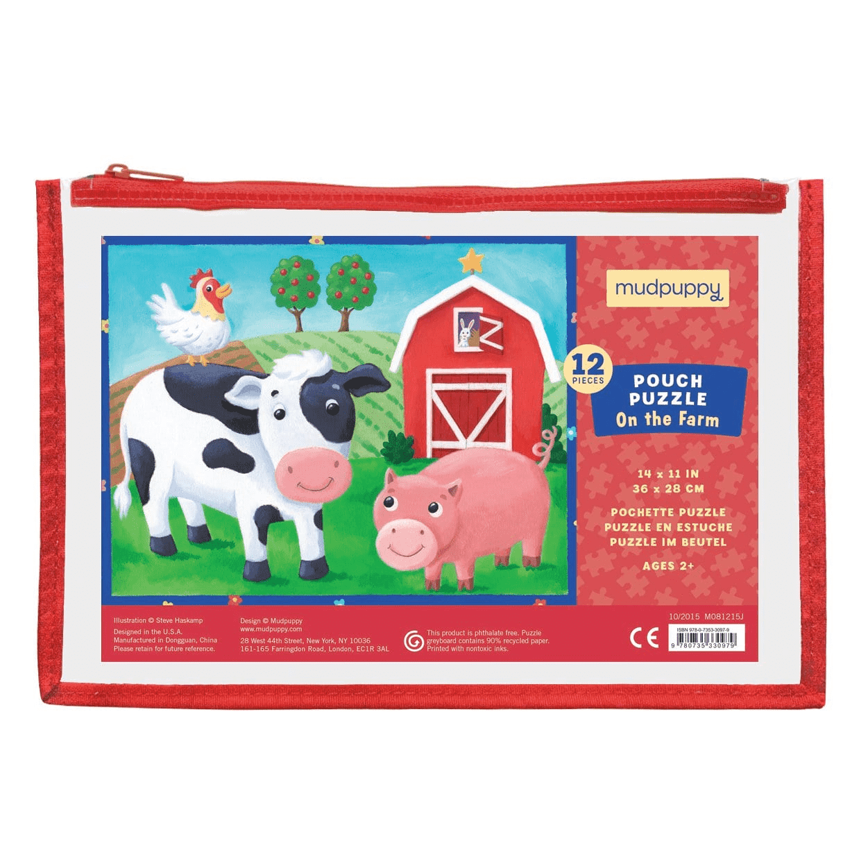 Mudpuppy: On the Farm Pouch Puzzle
