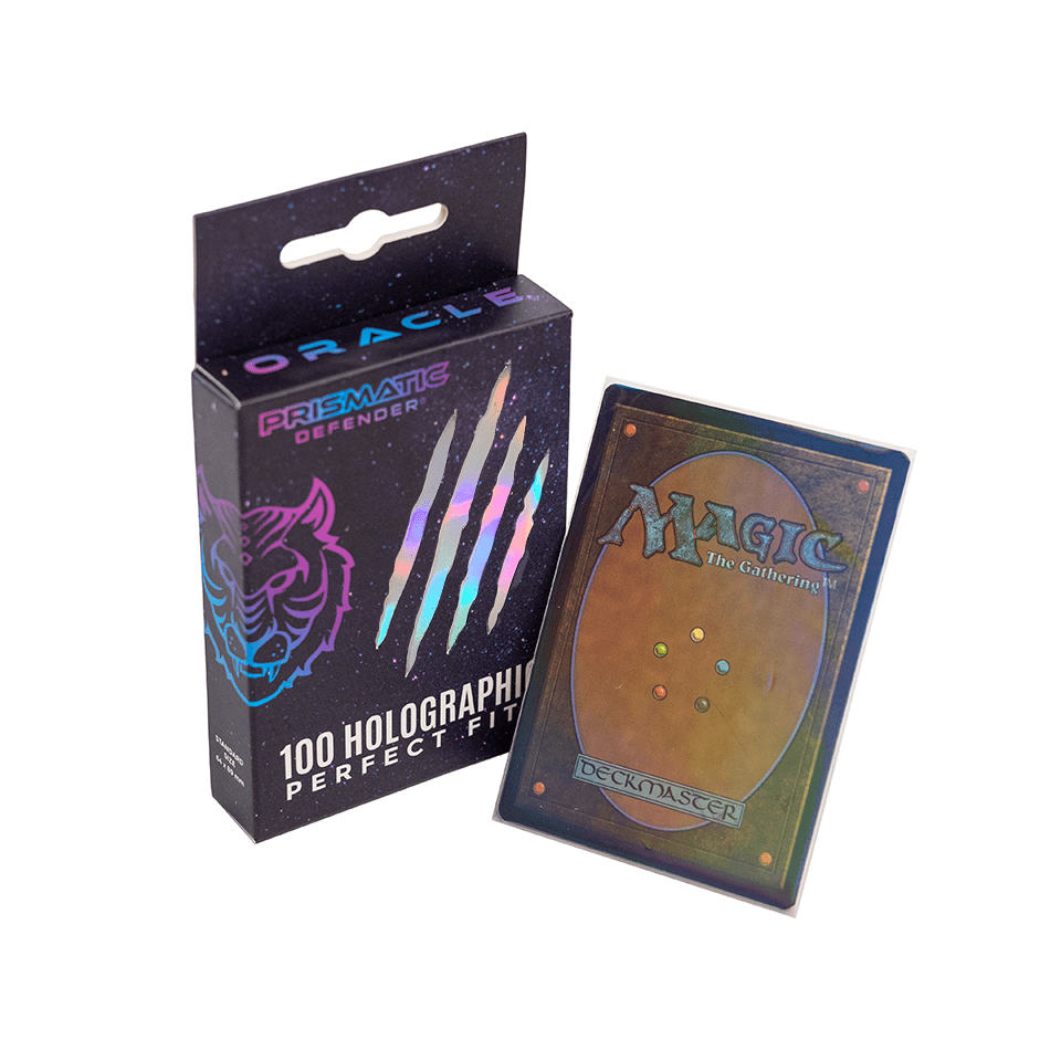 COMING SOON! Prismatic Defender: Holographic Perfect Fit Inner Sleeves, 100 Count (Choose Your Style!)