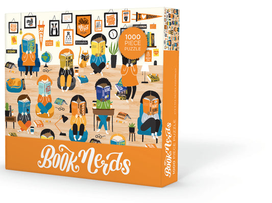 Book Nerds Jigsaw Puzzle 1000 Piece