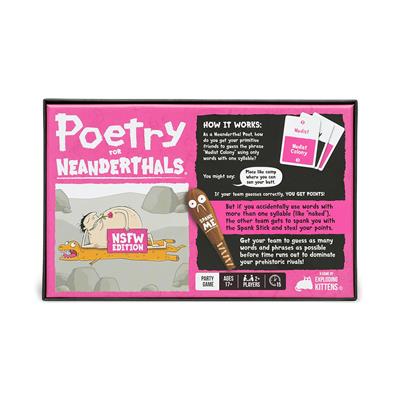 Poetry for Neanderthals: NSFW