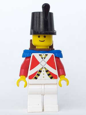 LEGO® Minifigure Imperial Guard with Blue Epaulettes and Brown Backpack Non-Opening (pi062)