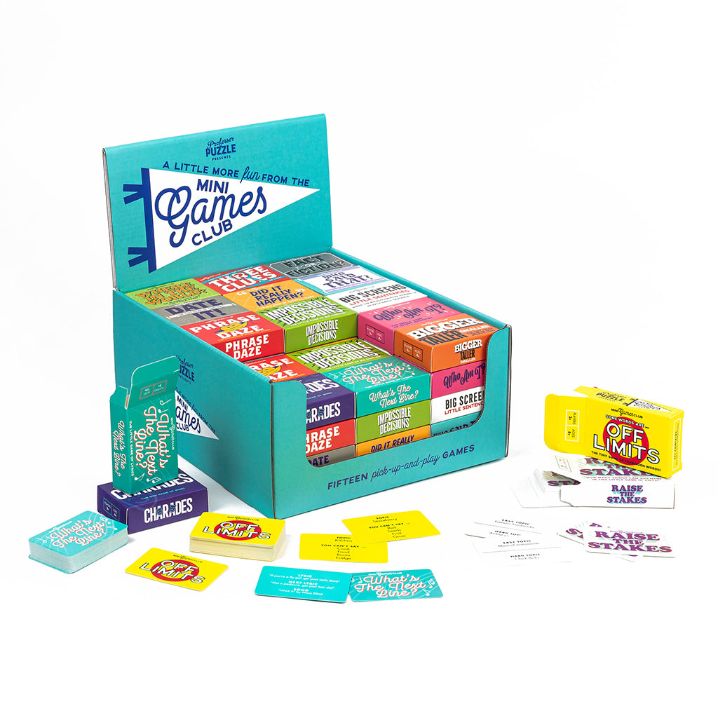 Professor Puzzle Matchbox Mini Games Club (Random)