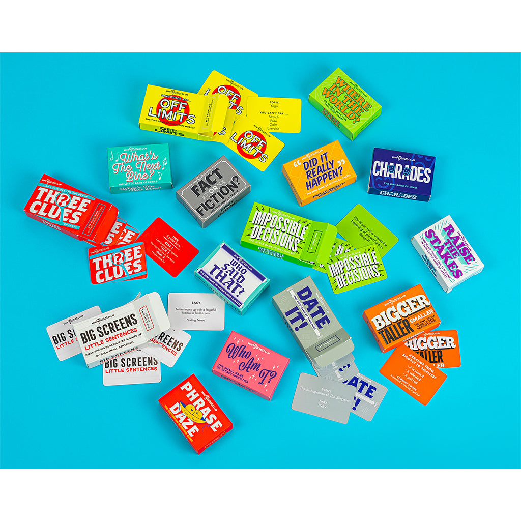 Professor Puzzle Matchbox Mini Games Club (Random)