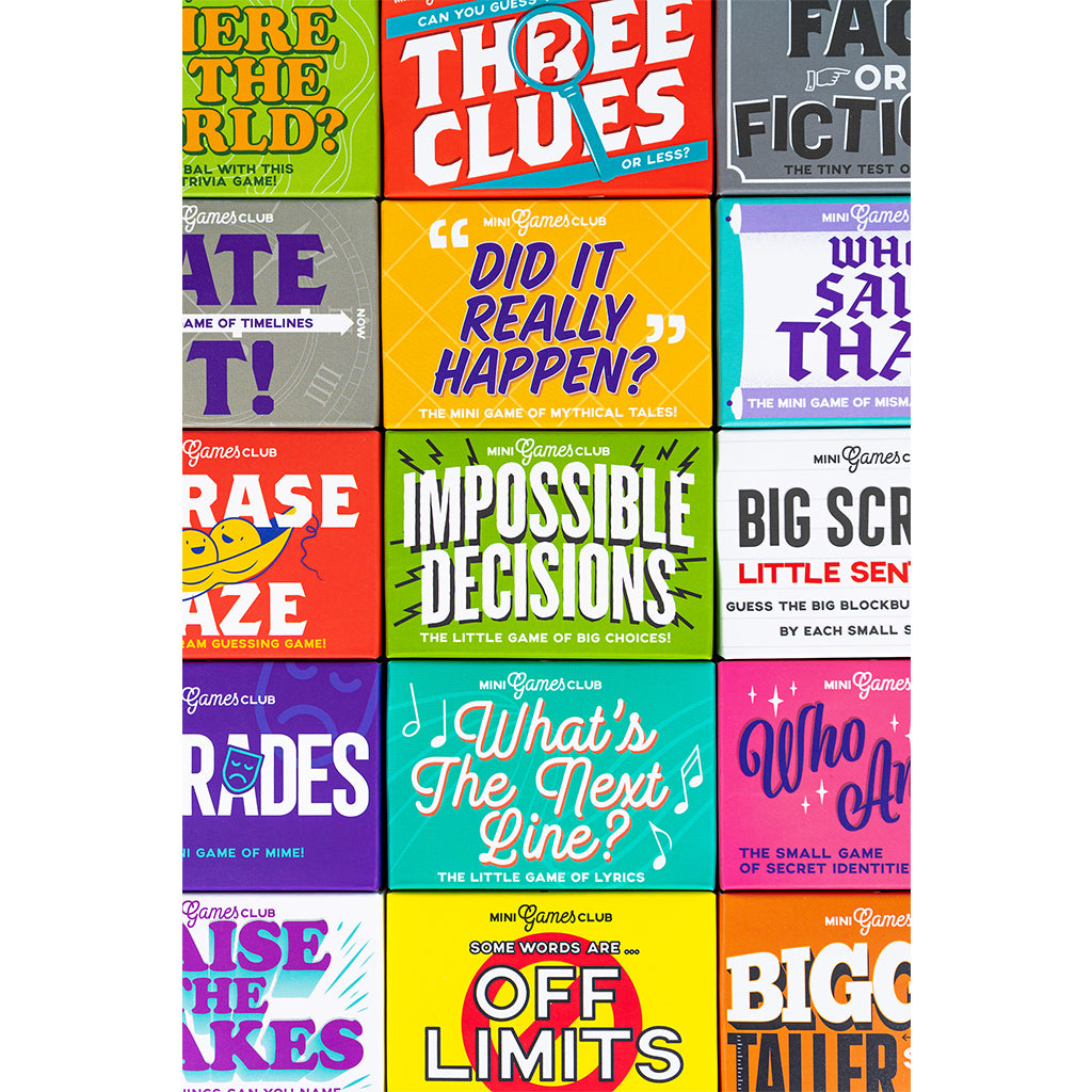 Professor Puzzle Matchbox Mini Games Club (Random)